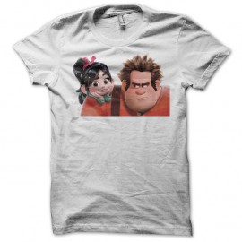 Shirt Vanellope blanc pour homme et femme