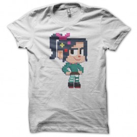 Shirt Vanellope 02 blanc pour homme et femme