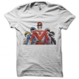 Shirt Chojin sentai JETMAN blanc pour homme et femme