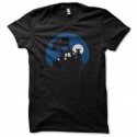 Shirt Gremlins clair de lune bulldozer noir pour homme et femme