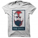 Shirt Very Bad Trip Hangover The Devil parodie Obama blanc pour homme et femme