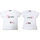 Shirt pour couple You're the first the last my everything parodie Barry White - Pack homme et femme Blanc pour homme et femme