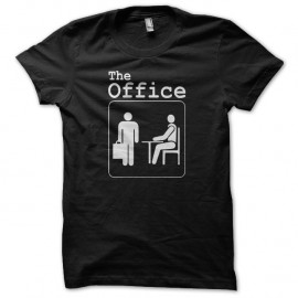 Shirt avec pictogramme sur la série TV américaine The Office noir pour homme et femme