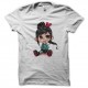 Shirt blanc Vanellope est amoureuse pour homme et femme