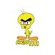 Shirt Angry Titi parodie Tweety Angry Birds blanc pour homme et femme