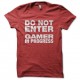Shirt Gamer in Progress rouge pour homme et femme