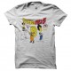Shirt Springfield Z Simpsons parodie Dragonball Z blanc pour homme et femme