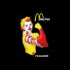 Shirt Mc Fist i'm lovin'it parodie Mac Donald's noir pour homme et femme