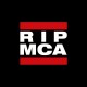 Shirt RIP MCA Beastie Boys tribute RUN DMC noir pour homme et femme