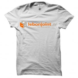 Shirt lebonjoint.fr parodie leboncoin blanc pour homme et femme