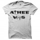 Shirt religion Athée vous blanc pour homme et femme