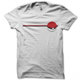 Shirt Pokeball fan art blanc pour homme et femme