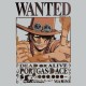 Shirt Wanted Portgas one piece gris pour homme et femme