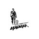 Shirt Mad Max dog walk artwork blanc pour homme et femme