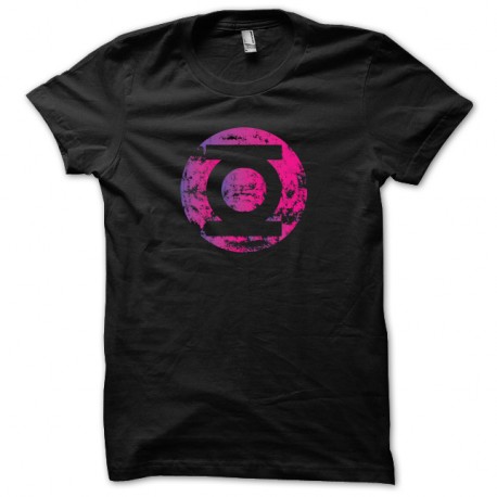 Shirt Fille Pink Lantern La Lanterne verte vintage grungy noir pour homme et femme