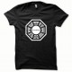 Shirt Dharma série tv blanc/noir pour homme et femme