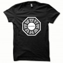 Shirt Dharma série tv blanc/noir pour homme et femme
