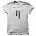 Shirt dj Skrillex logo griffe Techno Dubtep blanc pour homme et femme