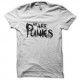 Shirt Anthony Rother We are punks Techno minimale blanc pour homme et femme