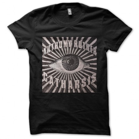 Shirt Anthony Rother Catharsis Techno minimale noir pour homme et femme