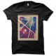 Shirt avengers façon tableau art moderne noir pour homme et femme