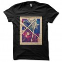 Shirt avengers façon tableau art moderne noir pour homme et femme