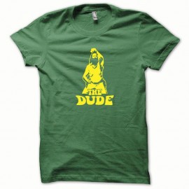 Shirt The Big Lebowski Dude version bob jaune/vert bouteille pour homme et femme