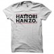 Shirt Hattori Hanzo katana logo artwork blanc pour homme et femme