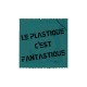 Shirt Préservatif Le plastique c'est fantastique hommage Elmer Food Beat blanc pour homme et femme