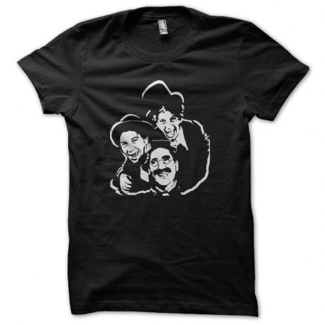 Shirt Marx Brothers noir pour homme et femme