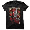 Shirt Ironman version sombre en noir pour homme et femme