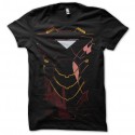 Shirt armure ironman version costume noir pour homme et femme