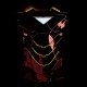 Shirt armure ironman version costume noir pour homme et femme