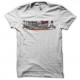 Shirt l'attaque des titans en blanc pour homme et femme