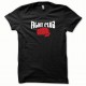 Shirt Fight Club blanc/noir slim fit pour homme et femme