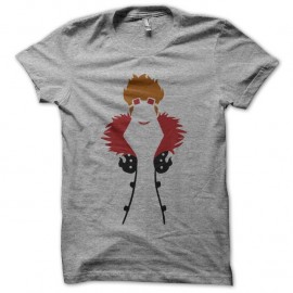 Shirt Eustass Kidd personnage manga One Piece gris pour homme et femme