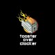 Shirt Grille pain trafiqué Toaster Overclocker noir pour homme et femme
