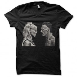 Shirt die Antwoord Zef Yo-Landi visser version Ninja Noir pour homme et femme
