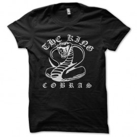 Shirt Cobra le roi serpent noir pour homme et femme