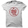 Shirt Samourai et baguettes blanc pour homme et femme