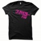 Shirt Fight Club rose/noir pour homme et femme