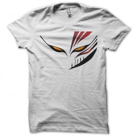 Shirt masque Hollow Aijiko du manga Bleach blanc pour homme et femme