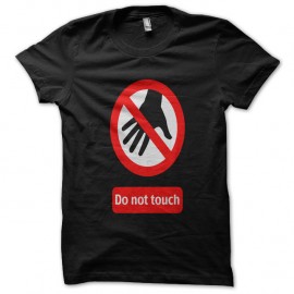 Shirt touches pas noir pour homme et femme