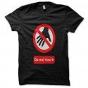 Shirt touches pas noir pour homme et femme