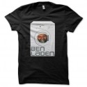Shirt Ben Laden Lave Linge noir pour homme et femme
