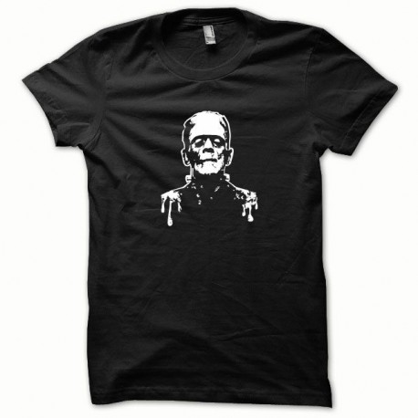 Shirt Frankenstein blanc/noir pour homme et femme