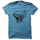 Shirt Photographe humoristique dites cheese bleu turquoise pour homme et femme