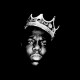 Shirt The Notorious Big trame couronne noir pour homme et femme