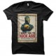 Shirt Kick Ass parodie Oncle Sam noir pour homme et femme
