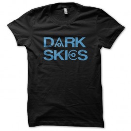 Shirt Dark Skies ou Ciel obscur Noir pour homme et femme